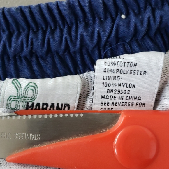 Haband Swim Trunks Lined Red Blue 4XL - Picture 4 of 4